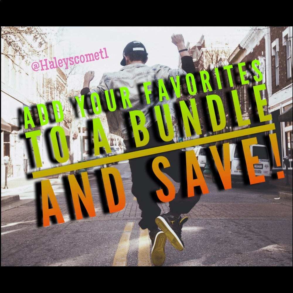 😃Add Your Favs TO A Bundle And Save😀
